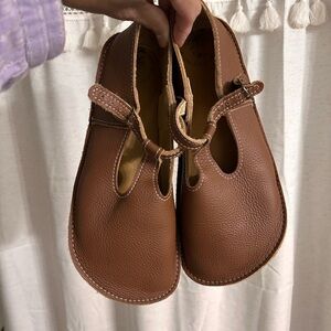 Brown Leather Women's Shoes